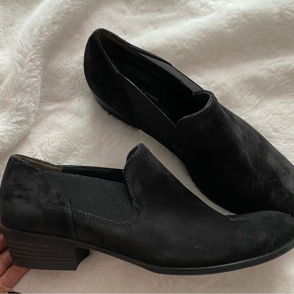 Paul Green Suede Slip on Boots